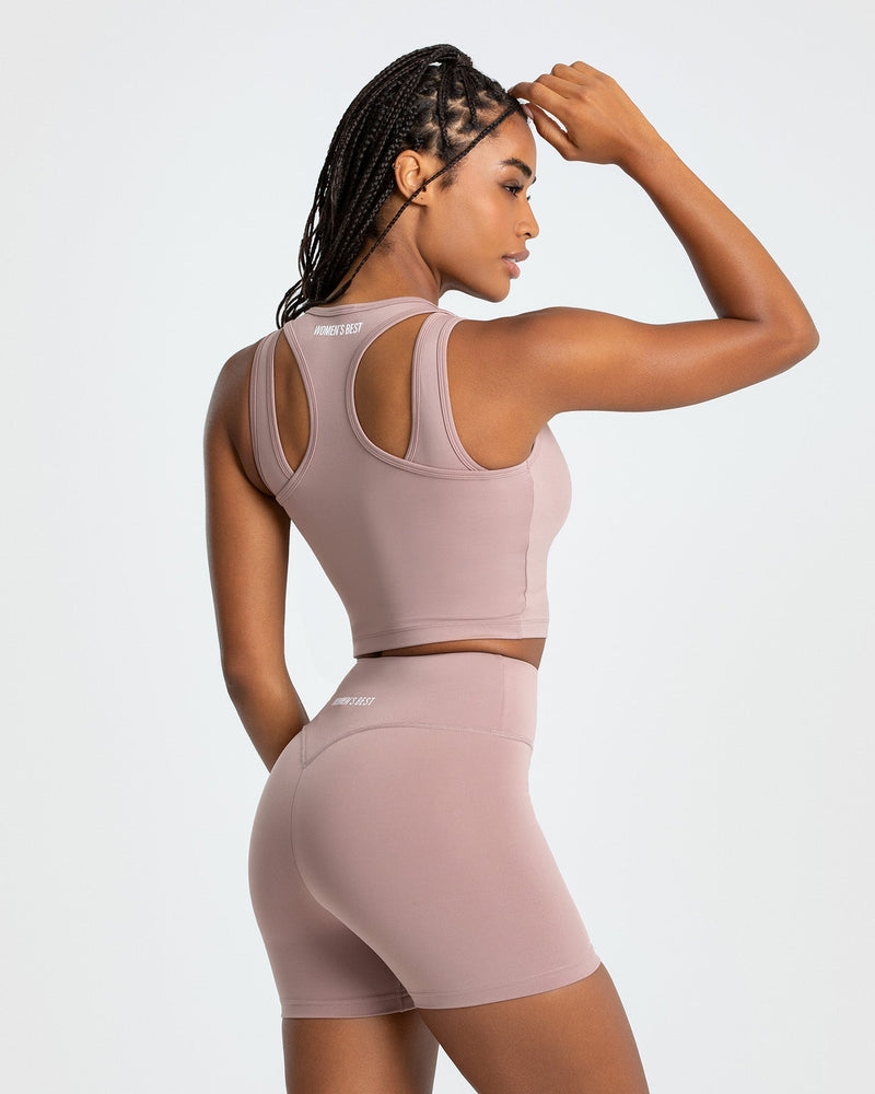 Base Sculpting Tank Top - Taupe