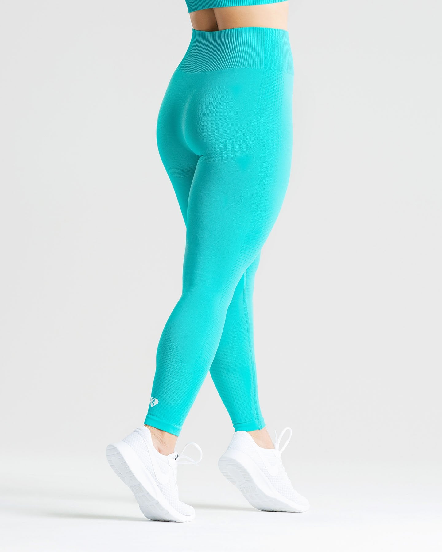 CG by Champion Blue/Black Leggings Yoga Workout Pants Women's S 6-6X 28W X  25L