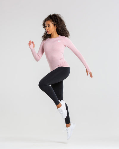 Fabletics Long Sleeve Top Pink Size M - $14 (65% Off Retail) - From Rebecca