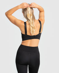 Hold High Support Sports Bra | Black