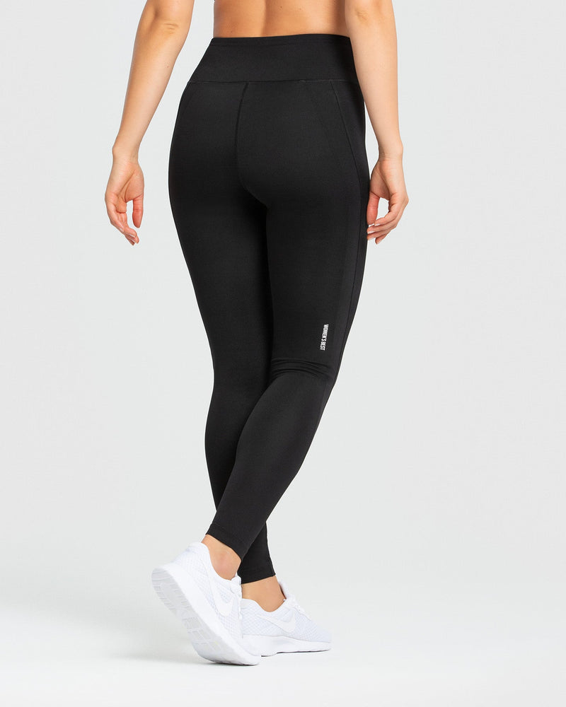 Buy Topshop women solid pull on leggings black Online