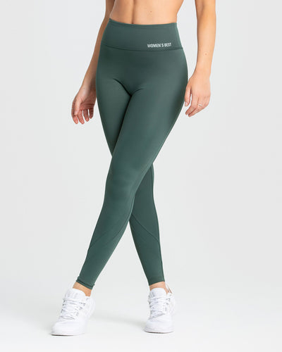Force Seamless High Waisted Leggings - Emerald Green – Harlee & Co.