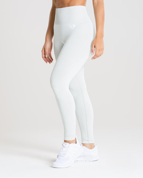 TEFIN3 Comfy Seamless Grey - Women Workout Leggings