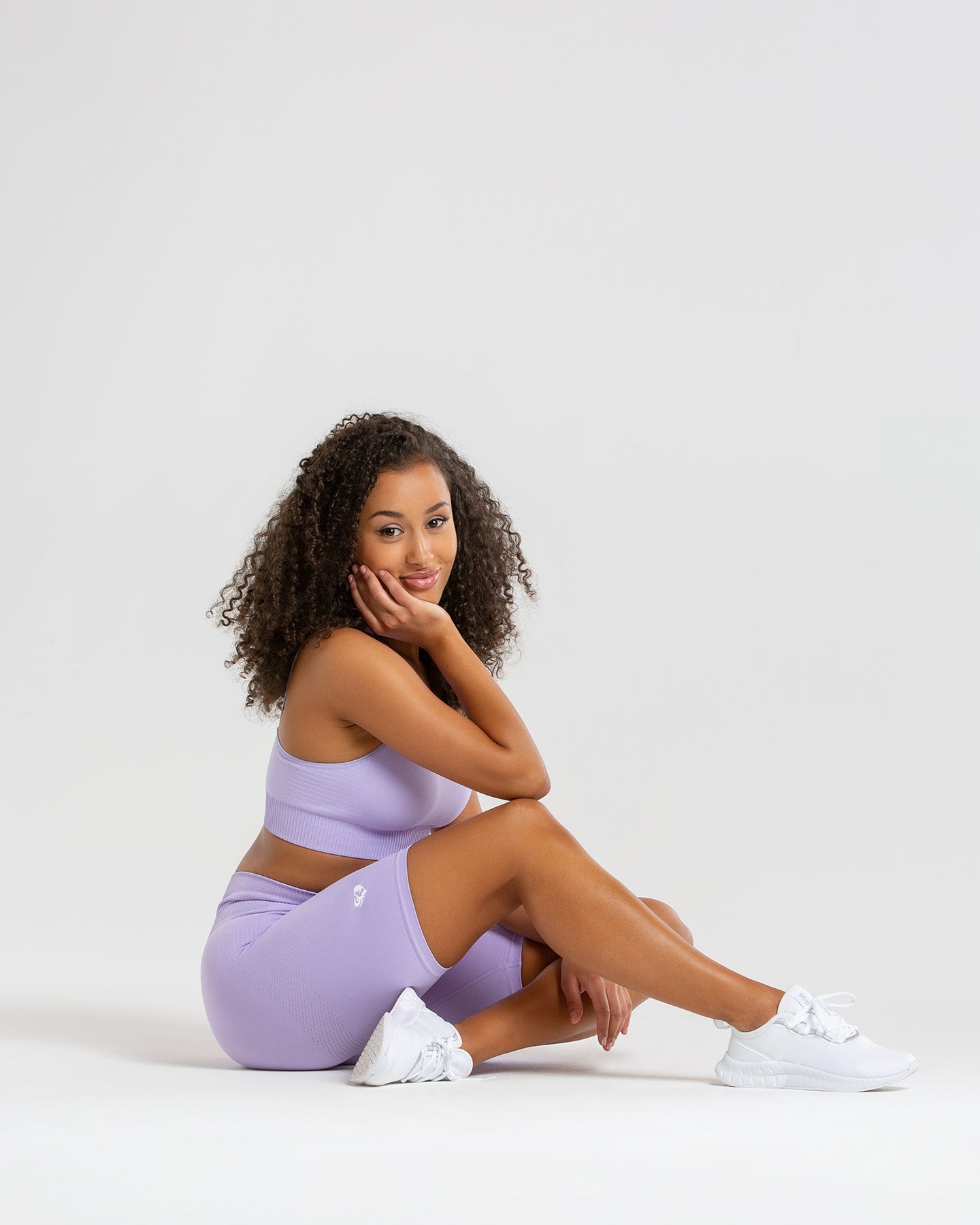 Power Seamless Cycling Shorts | Lilac